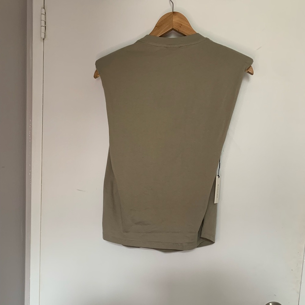 Babaton Shoulder Pad Tank - Picture 7 of 7